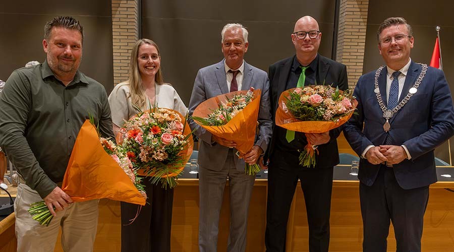 Nieuw college van burgemeester en wethouders in Ridderkerk