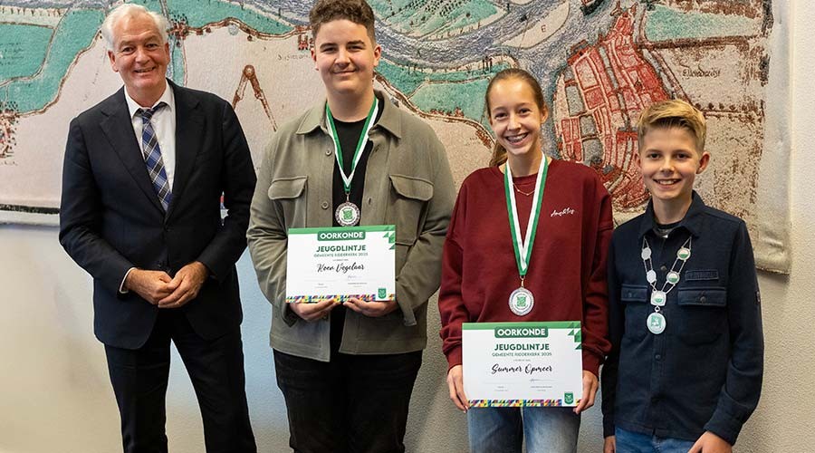 Meld jonge Ridderkerkse helden aan voor een Jeugdlintje