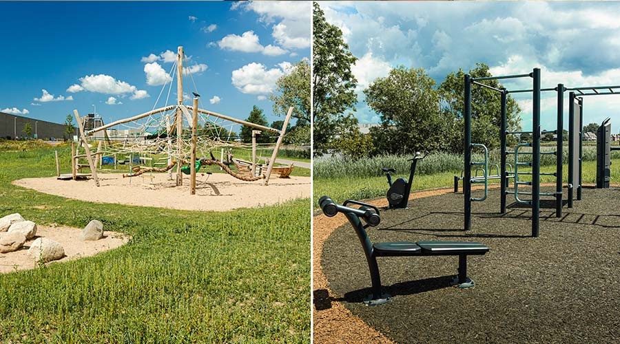 Opening natuurspeeltuin en beweegpark in Ridderkerk