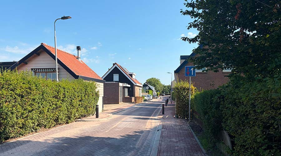 Herinrichting Pruimendijk in Ridderkerk afgerond: minder overlast