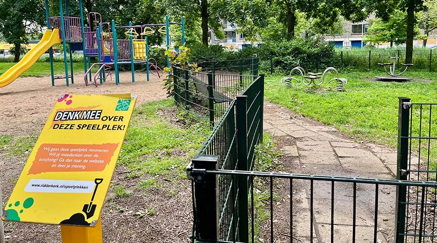 Denk mee over ‘samenspeelplek’ in Lohmanpark in Ridderkerk