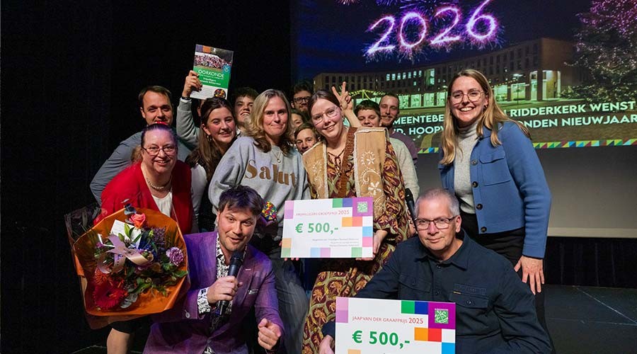 Wie verdient de vrijwilligersprijs in Ridderkerk?