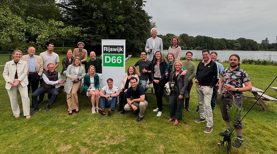 D66 Rijswijk neemt afscheid van wethouder Armand van de Laar