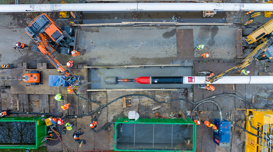 WarmtelinQ start met aanleg leiding tussen Rijswijk en Leiden