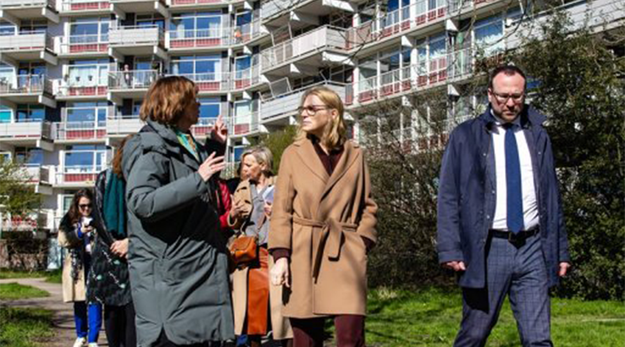 Werkbezoek minister Boekholt aan Zoetermeer
