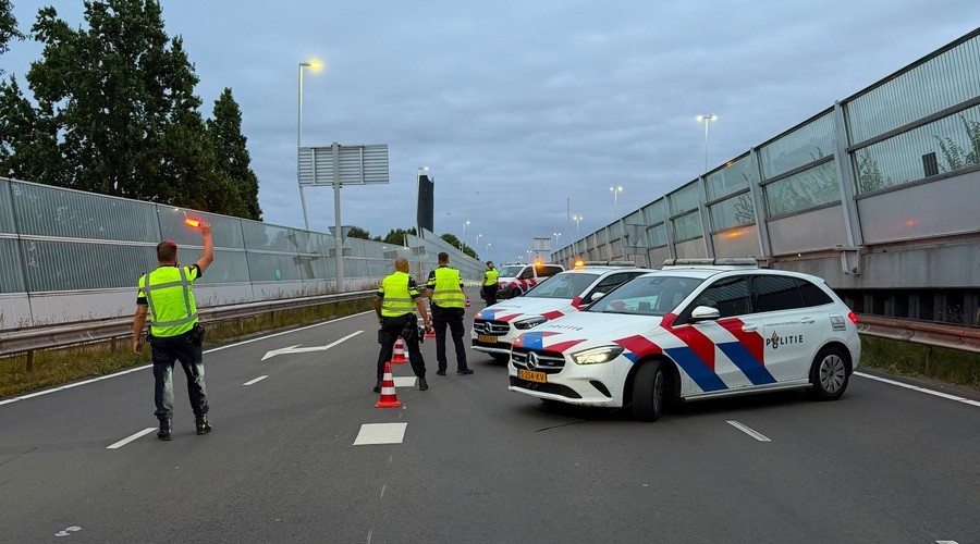 Weer alcoholcontrole bij afslag Voorburg op A12