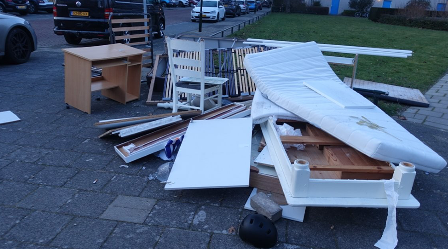 Opnieuw raak in verschillende wijken in Voorburg