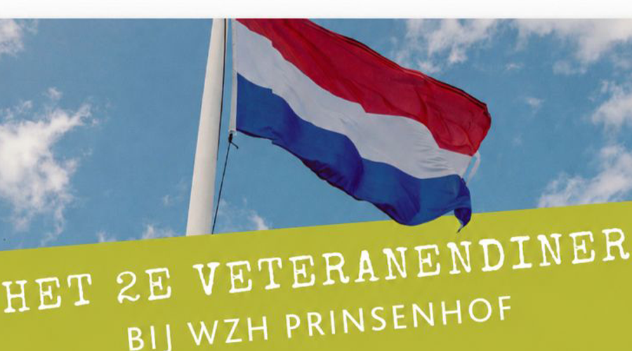 Veteranendiner 2026 bij WZH Prinsenhof in Leidschendam