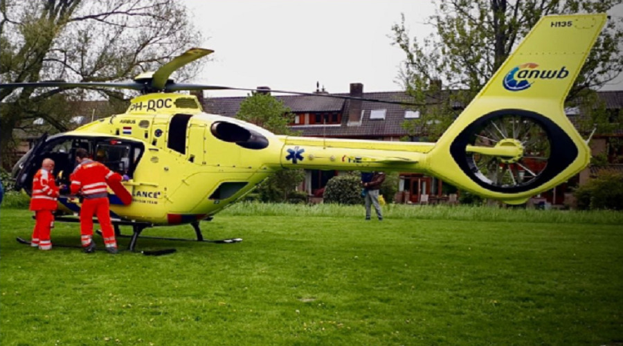 Zoetermeers Dagblad | Traumahelikopter Landt In Zoetermeer