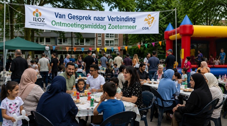 ontmoetingsmiddag brengt Zoetermeerders en COA-bewoners samen