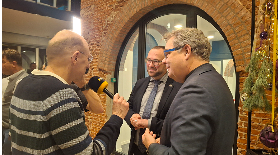 Wethouders Zoetermeer aanwezig op nieuwjaarsreceptie in Voorburg