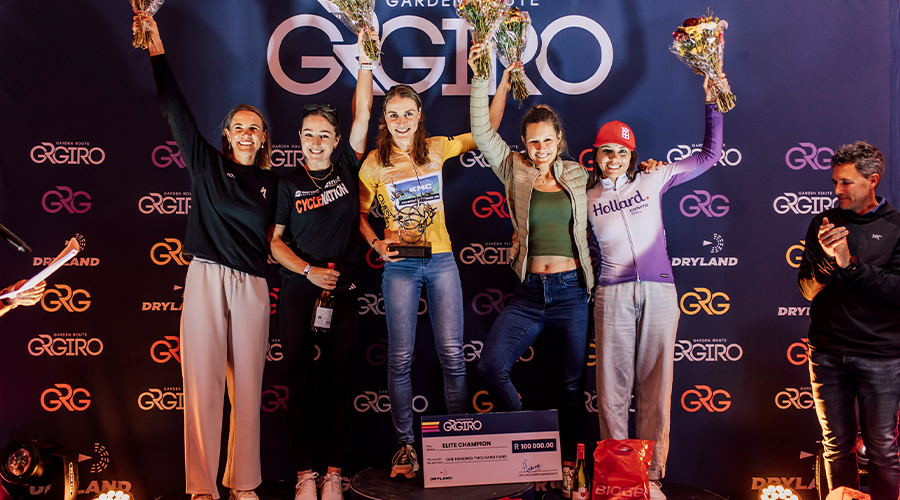 Zoetermeerse Mariëlle Trouwborst wint de slotetappe Garden Route Giro