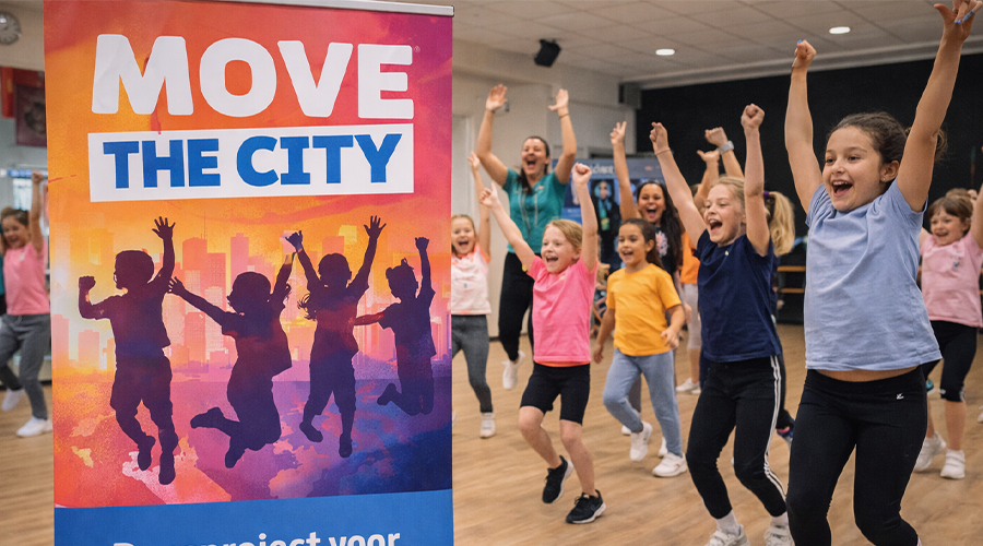 Dansproject ‘Move the City’ in Zoetermeer voor jonge deelnemers