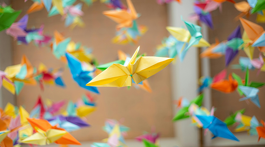 Kennismaken met origami op de Ambachtenwerkplaats Zoetermeer